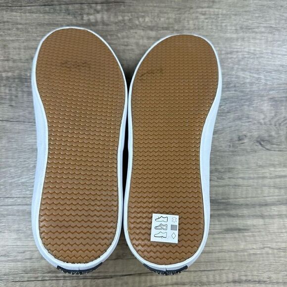 Sperry~Boy’s~”Spinnaker” Gray Leather Top Sider Shoes Casual Sneaker~Size 3M - Picture 7 of 8